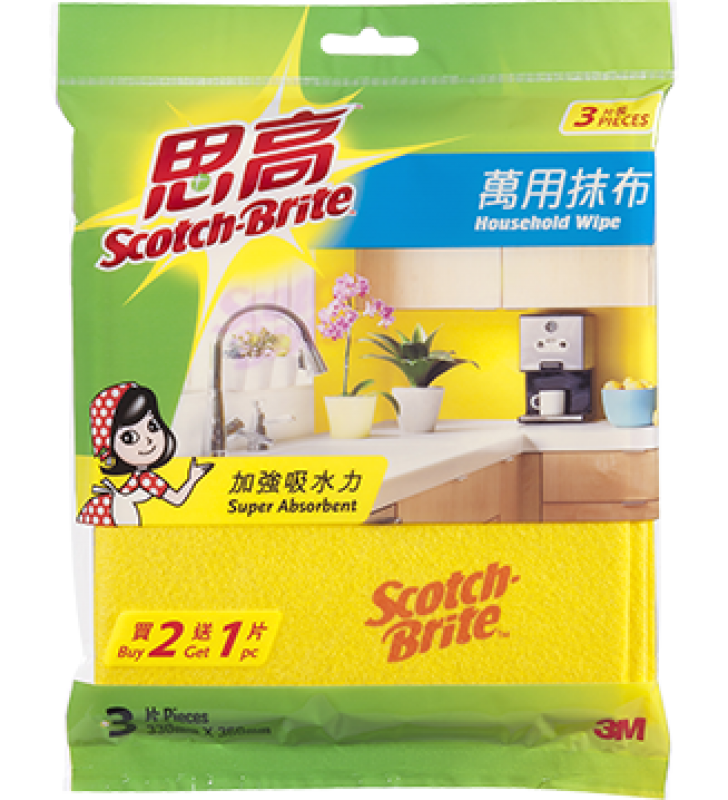 3M 思高萬用抹布 (4片裝)