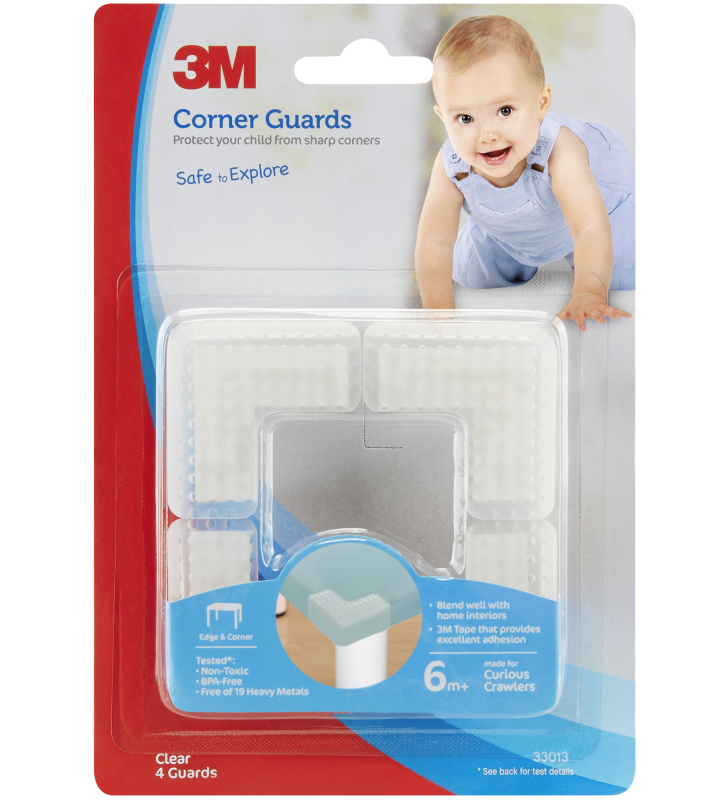 3M™ Corner Guards (Clear)