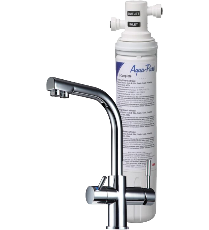3M™ AP Easy Complete with 3-in-1 LED Faucet-J