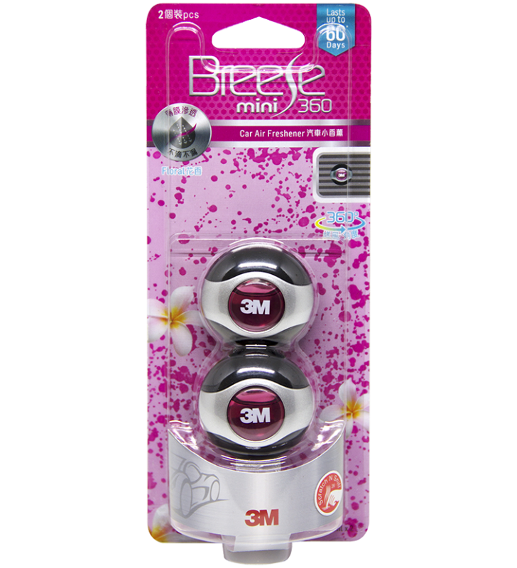 3M PN99011 Car Air Freshener Mini - Floral