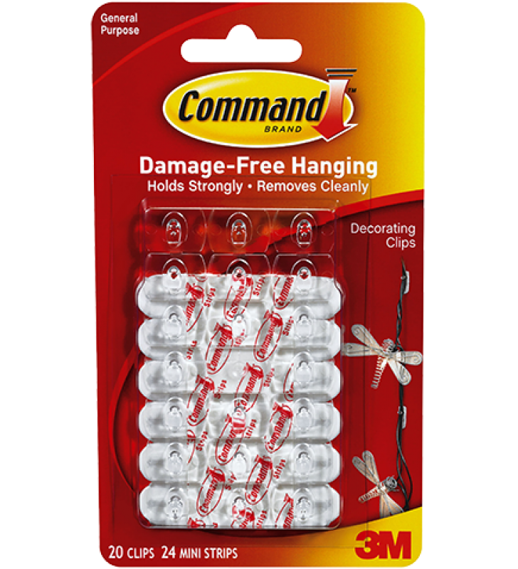 3M Command™ Decorating Clips 17026HK