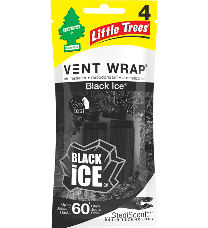 Little Trees Vent Wrap - Black Ice