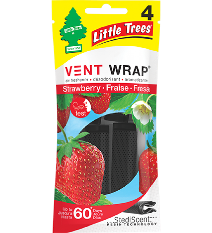 Little Trees Vent Wrap - Strawberry