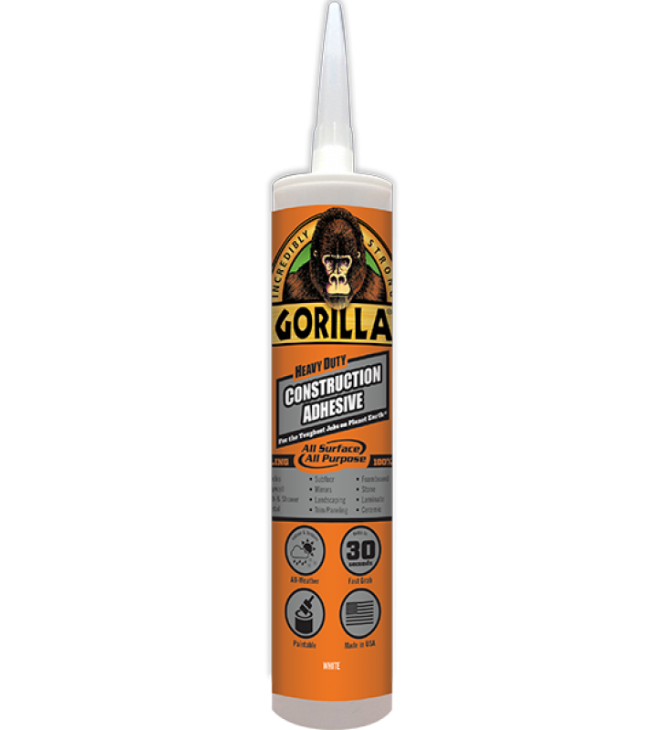 Gorilla Heavy Duty Construction Adhesive - 9oz