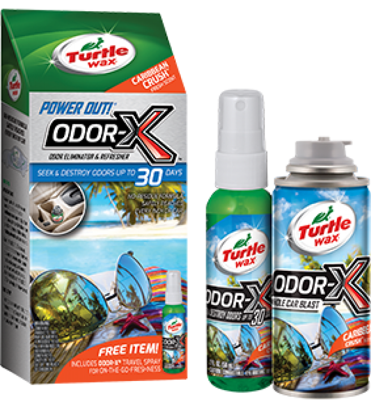 Turtle Wax Odor-X Whole Car Blast - Caribbean Crush Scent