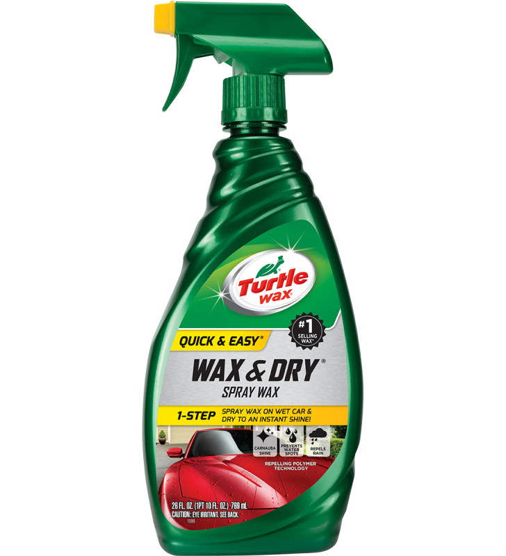 Turtle Wax 1 Step Wax & Dry Spray Wax - 26 oz