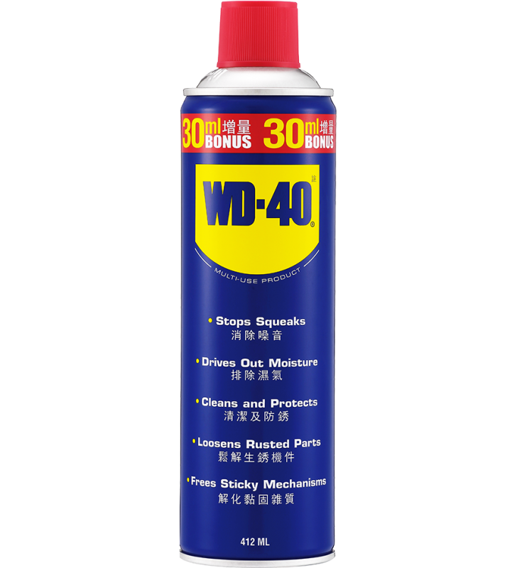 WD-40® 萬能防銹潤滑劑 - 13.9安士 (加送裝)