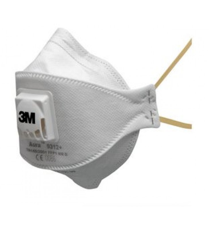 9312A+ P1 摺合式單向活門口罩(獨立裝) (10個/盒)9312A+ P1 Folded Valved Respirator (10pcs/box)